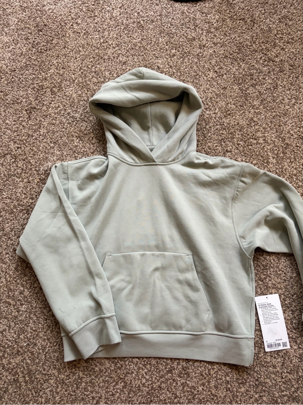lululemon athletica W Steady State Oversized Hoodie in Sage Green